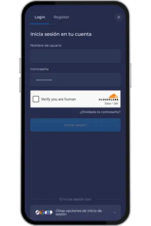 Credenciales acceso cuenta Rainbet
