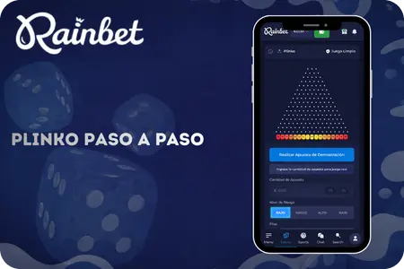 Plinko paso a paso Rainbet
