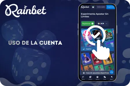 Primer acceso cuenta Rainbet
